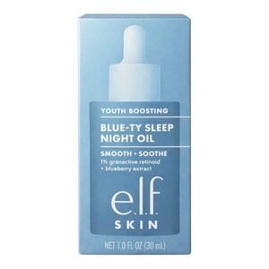 e.l.f. Skin - Blue-Ty Sleep Night Oil (1 fl oz) - Retinoid Oil